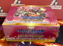 Digimon Great Legend BT04 Trading Card Game TCG | Sealed Booster | V20 - Image 1
