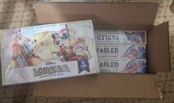 Disney Lorcana Fabled Booster box (x4 factory sealed boxes) - Image 1