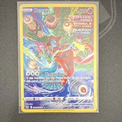 Pokemon Deoxys GG12/GG70 Crown Zenith Galarian Gallery Ultra Rare Holo 120 HP - Image 1