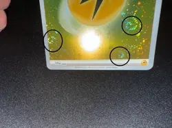 Basic Lightning Energy 2023 Pokemon 004 Cosmos Holo Rare FIVE SWIRL Card NM+🌀 - Image 5