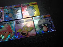 Pokemon GB Pocket Mini Card Prism Holo x7 Omastar Seadra etc #6282 - Image 2