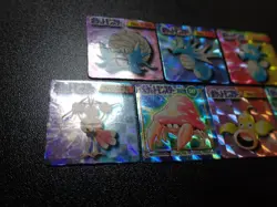 Pokemon GB Pocket Mini Card Prism Holo x7 Omastar Seadra etc #6282 - Image 4