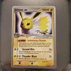 Pokemon Jolteon ex 109/113 World Championship 2007 Card LP - Image 1
