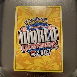 Pokemon Jolteon ex 109/113 World Championship 2007 Card LP - Image 2