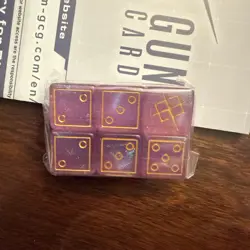 2026 Gundam Card Game Destiny Ignition ST-09 Set of 6 Dice Damage Counters - Image 1