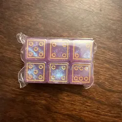 2026 Gundam Card Game Destiny Ignition ST-09 Set of 6 Dice Damage Counters - Image 2