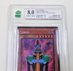 Jinzo BPT-011 Secret Rare 2003 Yu-Gi-Oh Tin Promo MNT 8 NM-MT Graded Card - Image 3