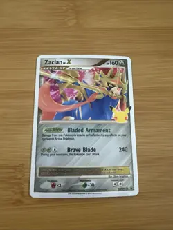 Zacian LV. X SWSH135 SWSH: Sword & Shield Promo Cards Holo - Image 1