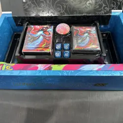 Pokemon Mega Charizard x EX Ultra-Premium Collection TCG UPC Opened Box No Cards - Image 1