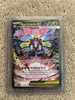 Mega Zygarde EX Full Art Holo Rare 310 HP Dragon Pokemon TCG Card POR 120/88 - Image 1