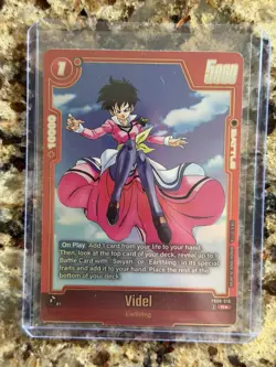 Videl fb08-019 Alternate Art Saiyan's Pride Dragon Ball Card Fusion World - Image 1
