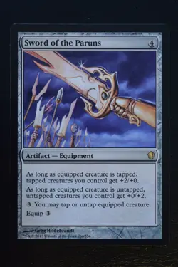 Magic The Gathering MTG SWORD OF THE PARUNS Commander 2013 LP Lightly Played - Image 1