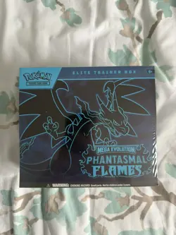 Phantasmal Flames Elite Trainer Box (ETB) - Pokemon TCG - Factory Sealed - Image 1