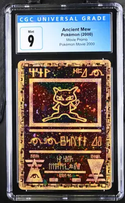 CGC 9 ANCIENT MEW POKEMON MOVIE PROMO (6015) - Image 1