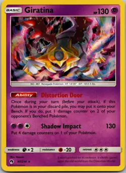 Giratina (Holo) 97/214 Pokemon Lost Thunder - “Near Mint” - Image 1