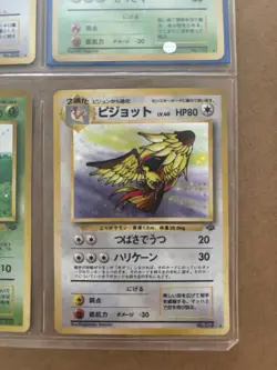 RARE Pokemon Japanese Jungle Hologram Set - Image 2
