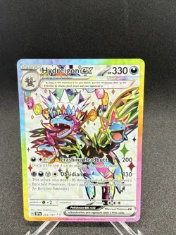 Pokemon TCG Hydreigon EX Full Art Ultra Rare Surging Sparks 223/191 Nm/m - Image 1