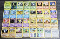 Pokemon 32x Evolutions Bundle - Rare, Reverse Holo, Common, Uncommon LP - Image 1