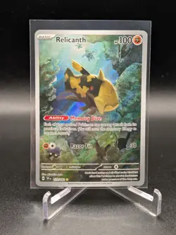 Relicanth 173/162 Temporal Forces Illustration Rare Full Art Holo Pokemon TCG NM - Image 1