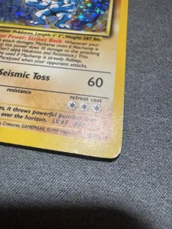 1st Edition Machamp 008/102 Holo Rare - Deck Exclusives - WOTC Pokemon TCG - Image 3