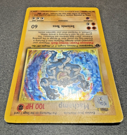 1st Edition Machamp 008/102 Holo Rare - Deck Exclusives - WOTC Pokemon TCG - Image 4