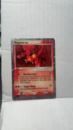 Pokemon Magmar EX Ultra Rare Holo Ruby & Sapphire 100/109 - Image 1