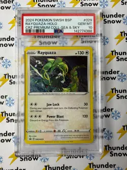 Rayquaza Holo #029 Premium Collection Sea & Sky 2024 Pokemon PSA 10 142774388 - Image 1