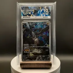 Pokemon N's Zekrom ACE GEM MINT 10 210/193 MEGA Dream ex JPN PERFECT SUBGRADES - Image 1