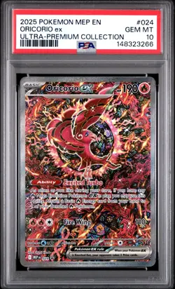 PSA 10 ORICORIO EX 024 BLACK STAR PROMO ULTRA PREMIUM COLLECTION POKEMON 🔥 - Image 1