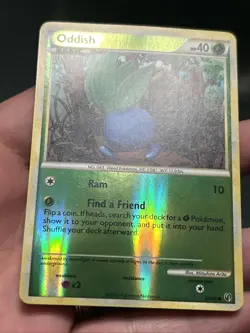 Pokemon TCG Oddish Reverse Holo 60/90 Undaunted 2010- LP - Image 2