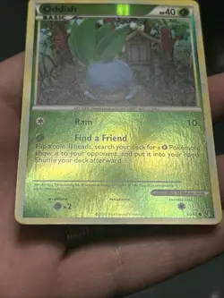 Pokemon TCG Oddish Reverse Holo 60/90 Undaunted 2010- LP - Image 4