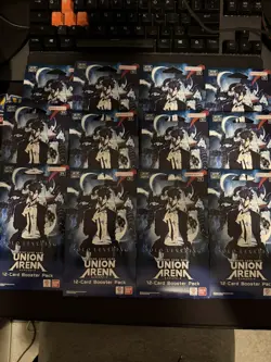 Union Arena Solo Leveling Sleeved Booster Pack English Lot x12 - Image 1