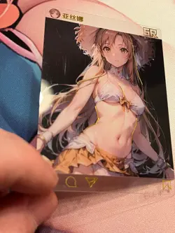 Goddess Story Beautiful Woman 2 - SR-02 - Asuna - SAO - Sexy Waifu Doujin Card - Image 3