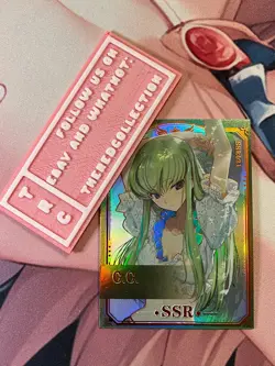 Goddess Feast White Story - SSR021 Bronze - C.C. - Geass - Anime Sexy Waifu Card - Image 1