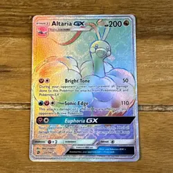 Altaria GX - 72/70 - Dragon Majesty - Hyper Secret Rare Pokemon TCG Card - Image 1