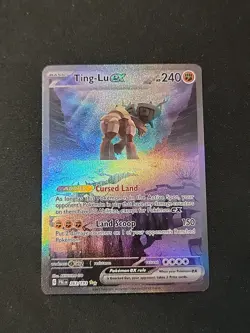 Pokemon TCG Ting-Lu EX Scarlet & Violet Paldea Evolved Card 263/193 - Image 1