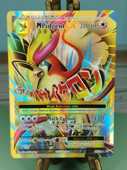 Pokemon M Pidgeot EX 105/108 XY Evolutions Full Art Rare Trading Card TCG - Image 1