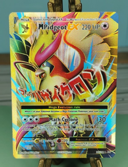 Pokemon M Pidgeot EX 105/108 XY Evolutions Full Art Rare Trading Card TCG - Image 3