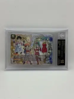 Dragon Ball Super - Black label Pristine 10 Heroines' Lineage EB1-68 SCR Card - Image 1
