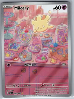 Milcery 152/142 SV07: Stellar Crown - Pokemon Card - NM - Image 1