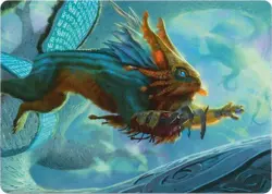 MTG Kaldheim Art Series - Toski, Bearer of Secrets 52/81 - Image 1