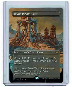 Urza's Power Plant - Borderless - Double Masters - Image 1