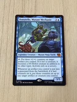 Donatello, Mutant Mechanic [TMT - 36] - NM TCG teenage mutant ninja turtle MTG - Image 1