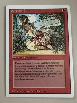 Earthbind- MTG - REVISED (3rd) - ENGLISCH - ©1994 M/NM Common - Image 2
