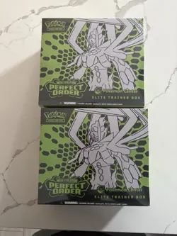 Pokemon TCG Perfect Order Pokemon Center Elite Trainer Box ETB x 2 - Image 1