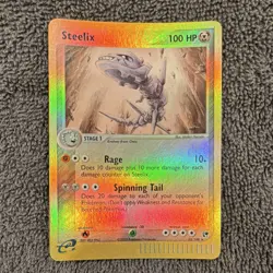 Pokemon Steelix 23/100 - Sandstorm Reverse Holo Rare - 2003 - NM / LP - Image 1