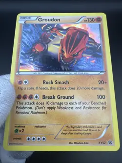 Groudon XYPR 52 Holo Pokemon TCG XY Black Star Promos 2015 NM- English - Image 3