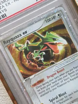 2005 Pokemon EX Deoxys Rayquaza ex #102/107 PSA 10 Low Pop - Image 3