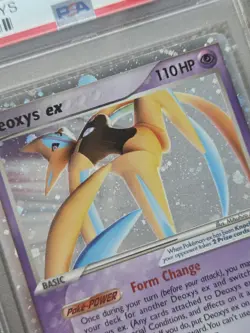 Pokemon Deoxys ex EX Deoxys Ultra Rare #98 PSA 10 Gem Mint Pop 41 - Image 3