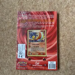 SEALED Pokemon Ho-Oh Portuguese Sticker Album EX Ruby & Sapphire Half Deck 2006 - Image 2